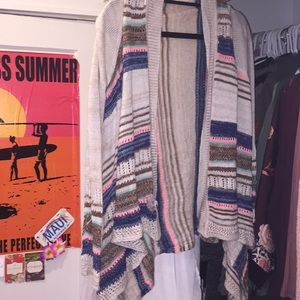 Crochet colorful sweater